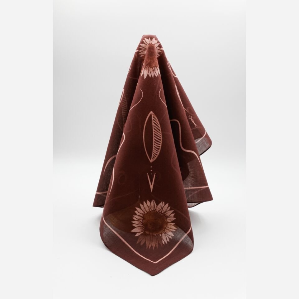 Petite Fular - Terracotta Dawn