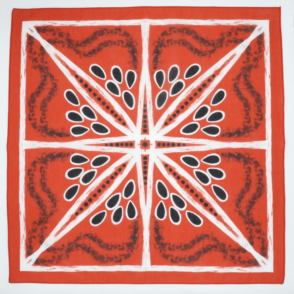 SCARLET TOTEM - %100 Pamuk Tasarım Bandana