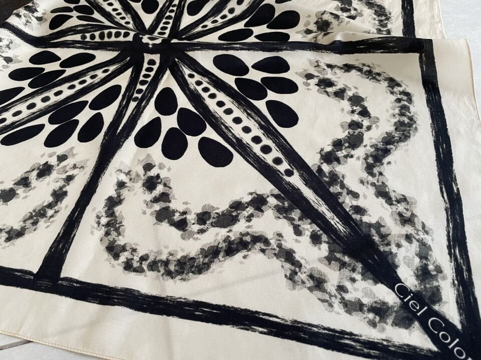 Grande Fular - Champagne Silk