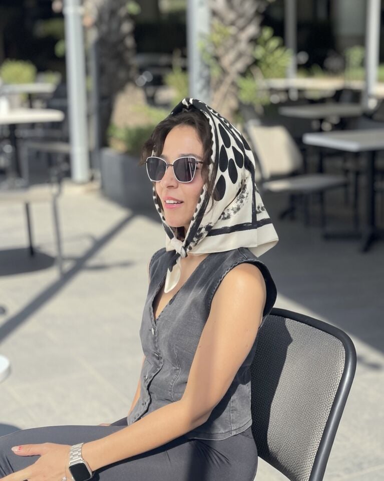 Grande Fular - Champagne Silk