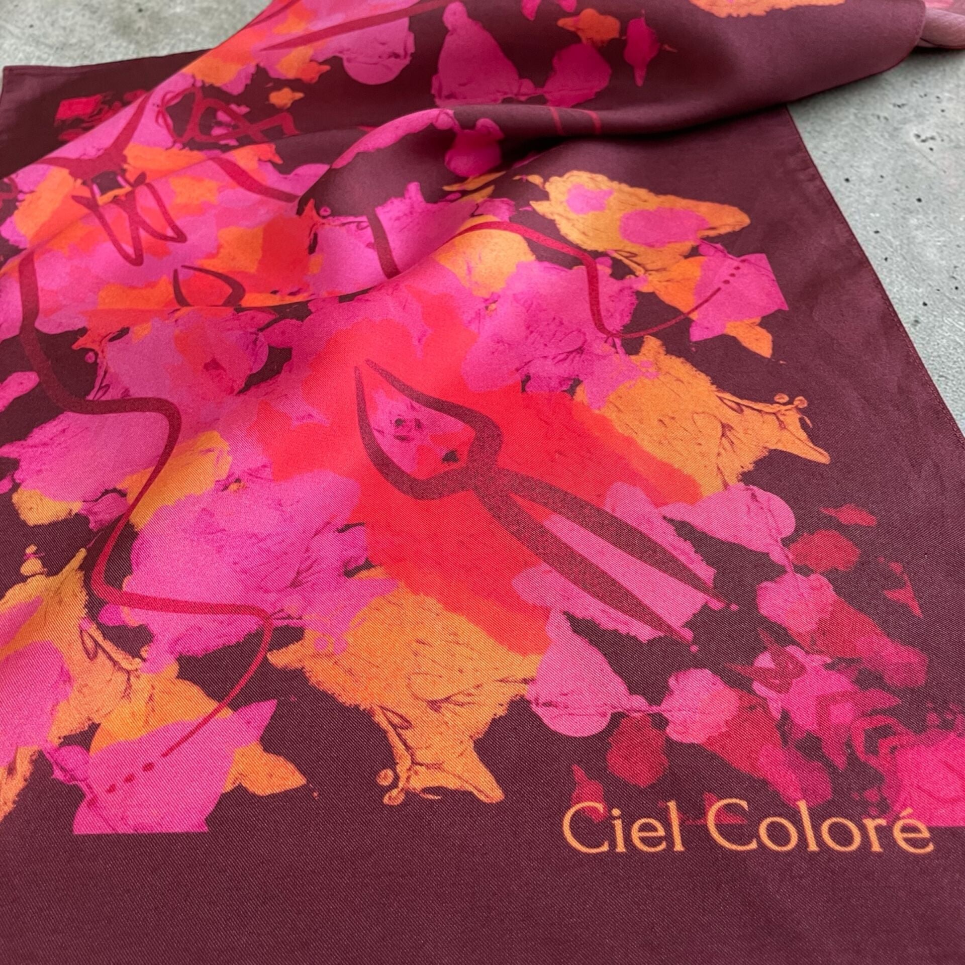 Grande Fular - Sunset Blaze